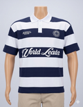 Camisa cuello polo a rayas