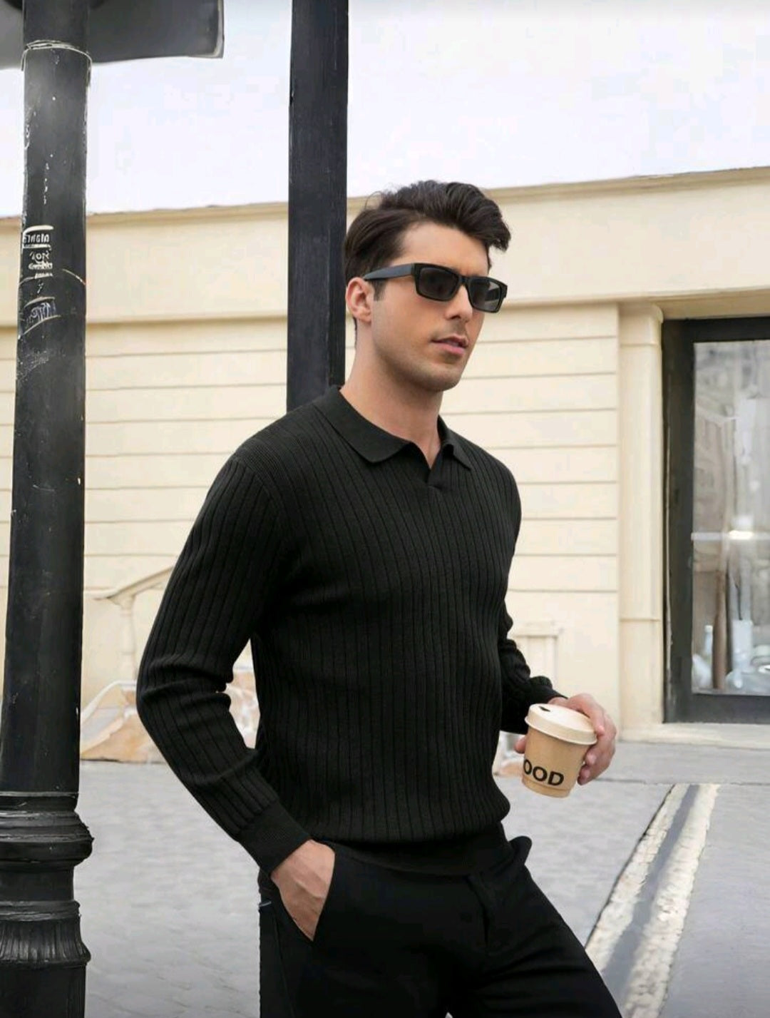 Jersey cuello polo
