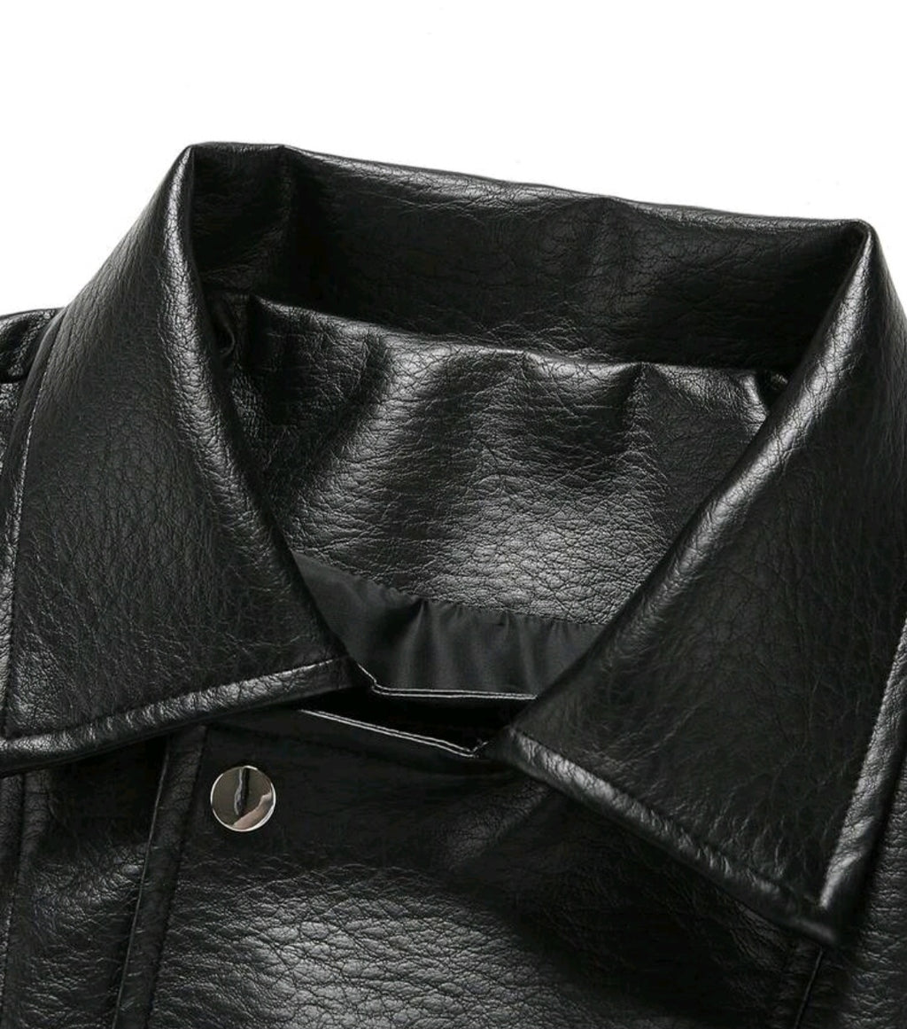Chaqueta cuero PU