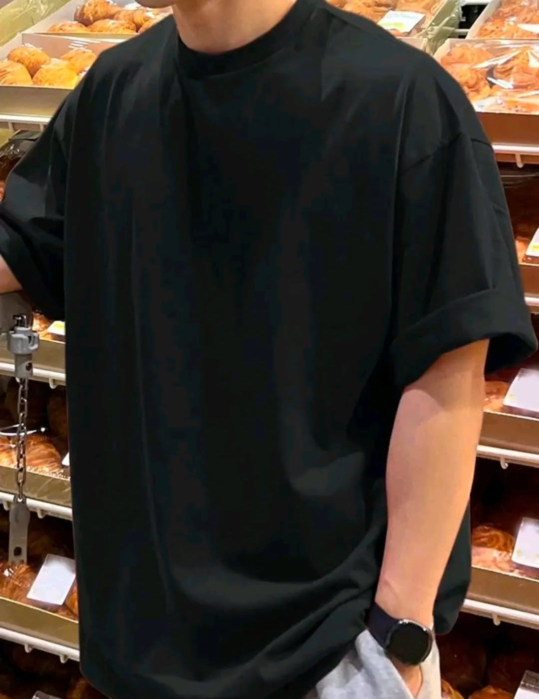 Camiseta oversize lisas