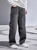 Pantalon straight fit