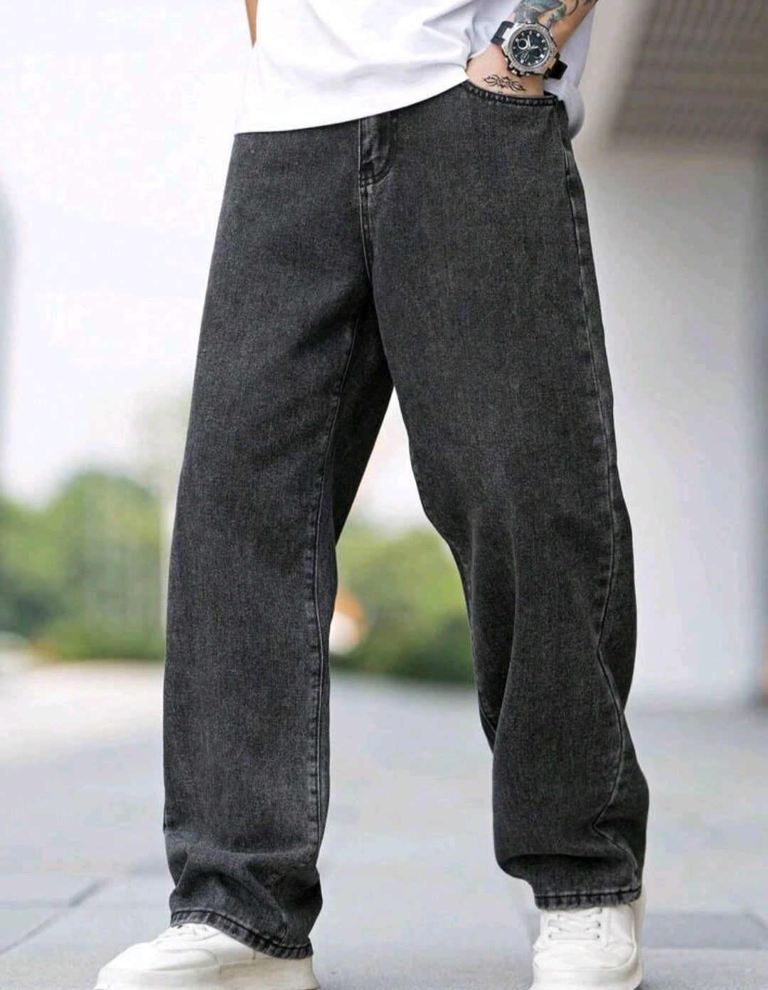 Pantalon Baggy grizaseo