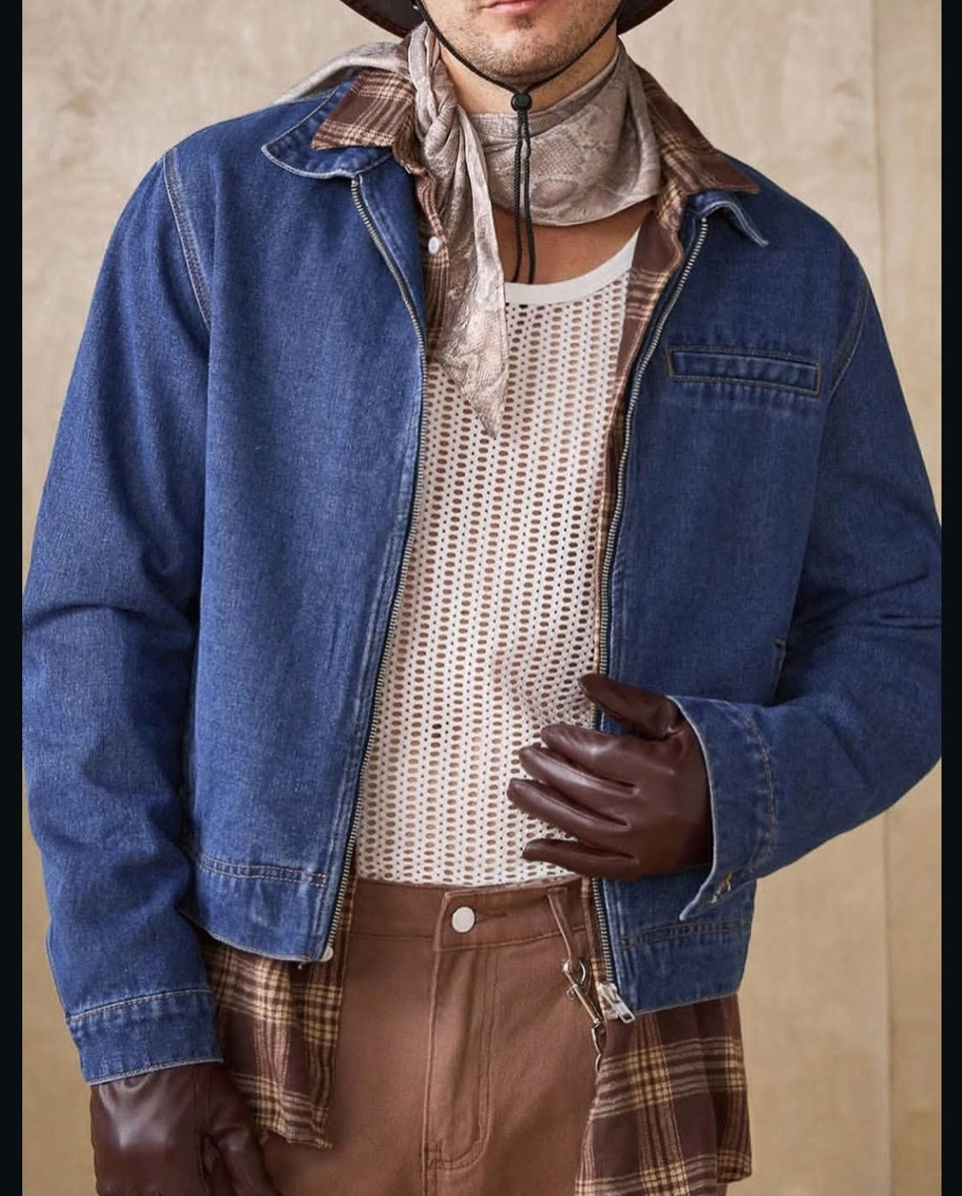 Chaqueta jeans boxyfit