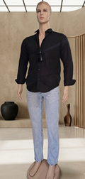 Pantalon acidwash hangten
