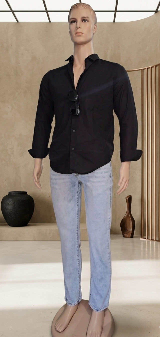 Pantalon acidwash hangten