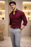 Manga larga Slimfit