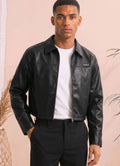 Chaqueta cuero PU