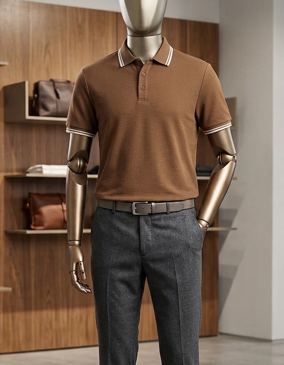 Camisa cuello polo