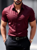 Camisa Slimfit manga corta