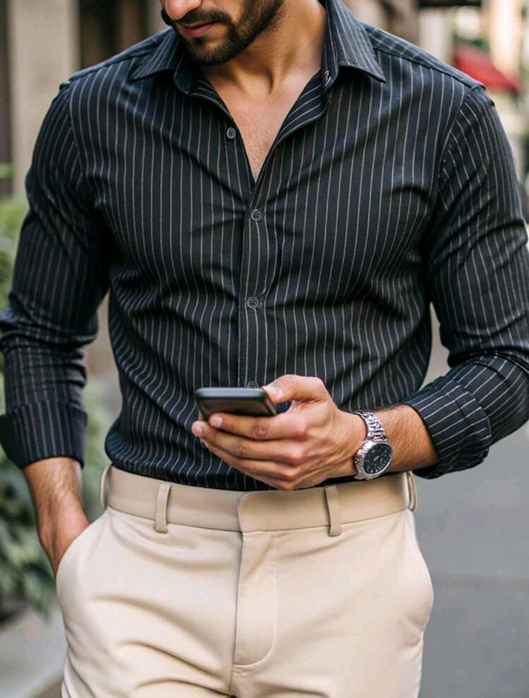 Camisa a rayas
