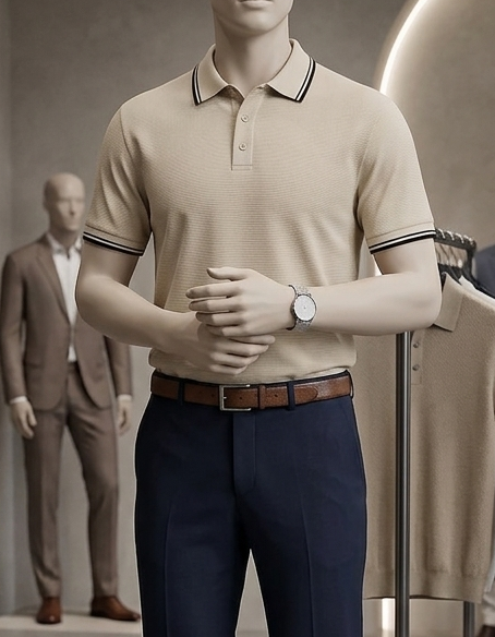 Camisa cuello polo